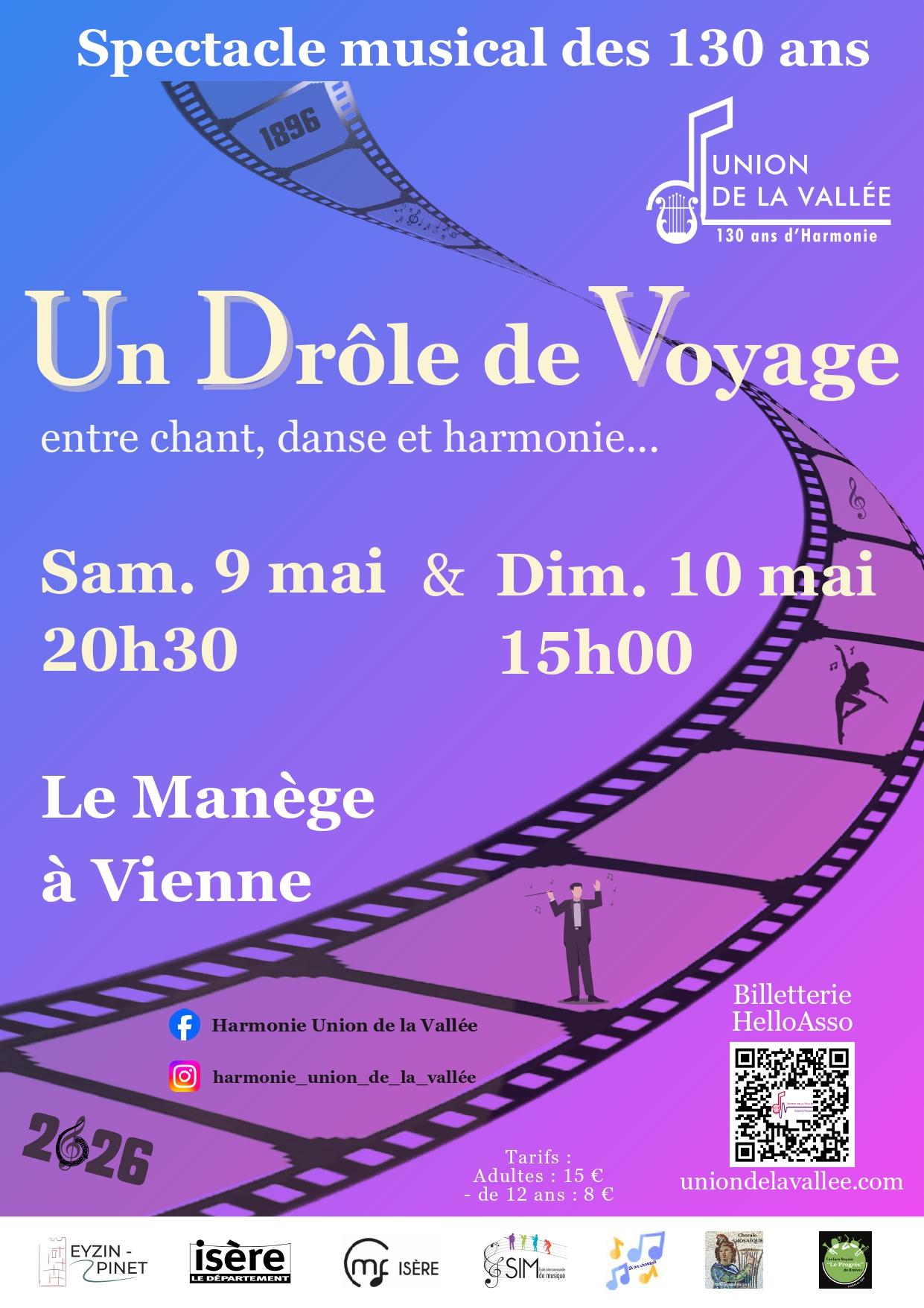 Harmonie Union de la Vallée - Un Drôle de Voyage