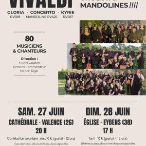Concert Vivaldi Cercle mandoliniste Eybens Grenoble