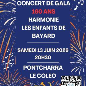 Concert de Gala Samedi 13 Juin au Coléo de Pontcharra