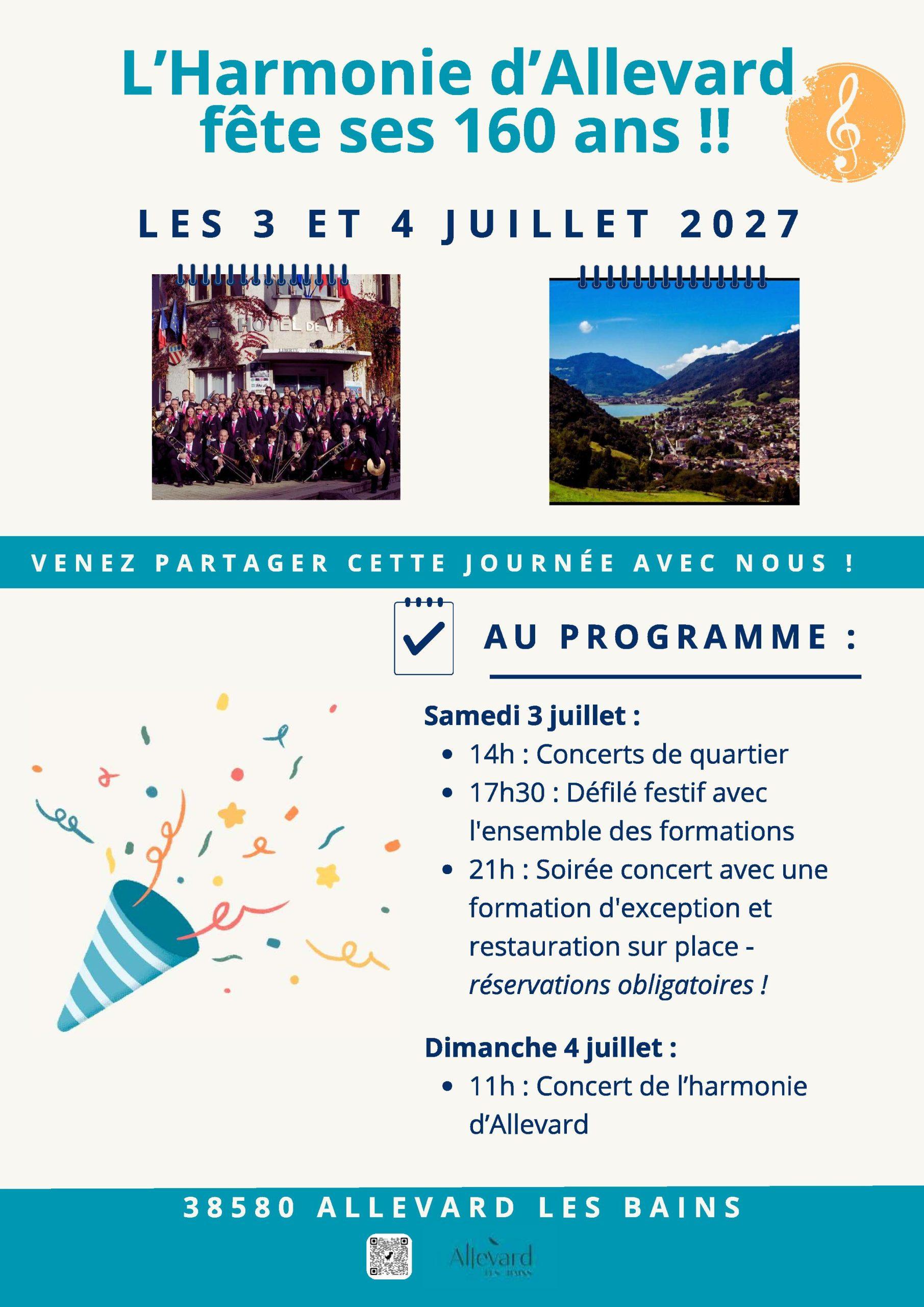 160 ans Harmonie d'Allevard